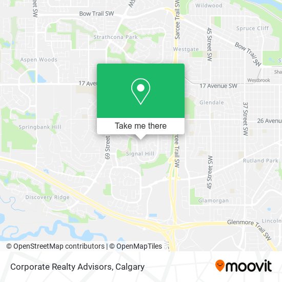 Corporate Realty Advisors map
