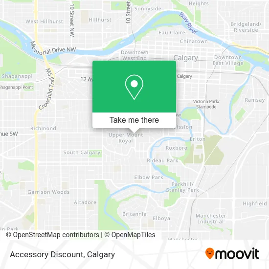 Accessory Discount map