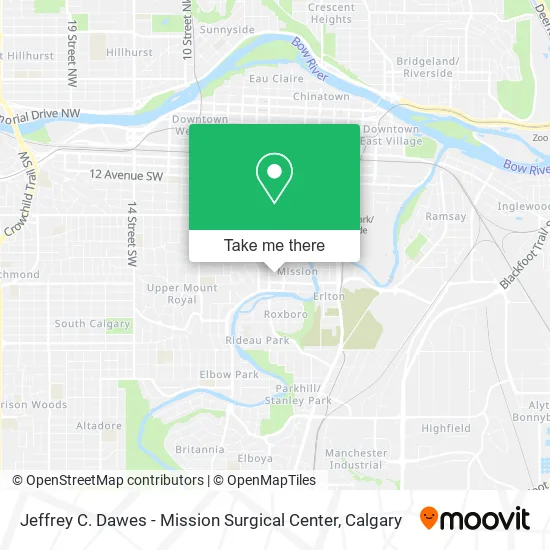 Jeffrey C. Dawes - Mission Surgical Center map