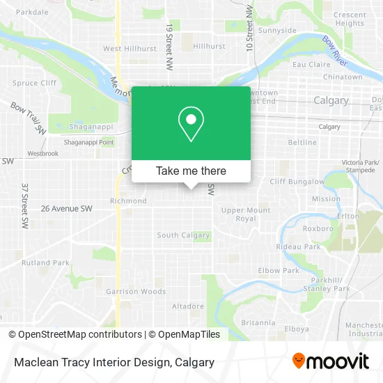 Maclean Tracy Interior Design map