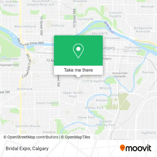 Bridal Expo map