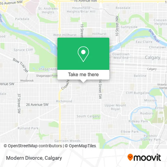 Modern Divorce map