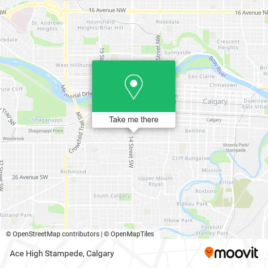 Ace High Stampede map