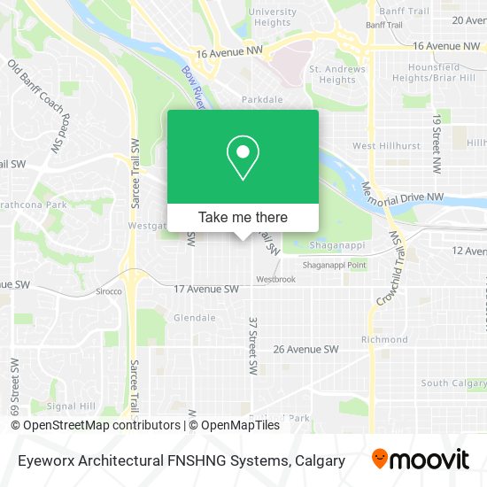 Eyeworx Architectural FNSHNG Systems map