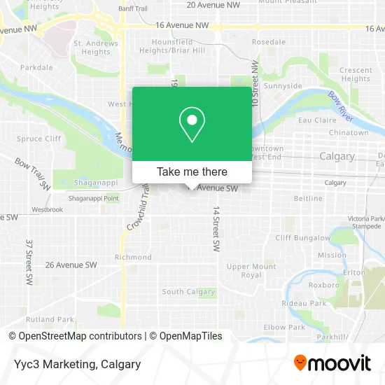 Yyc3 Marketing map