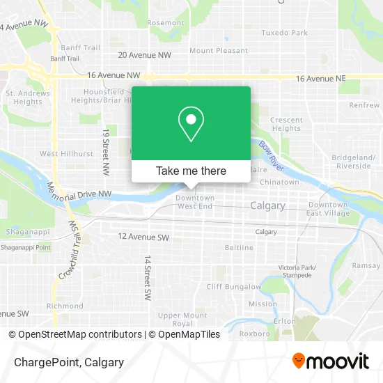 ChargePoint map