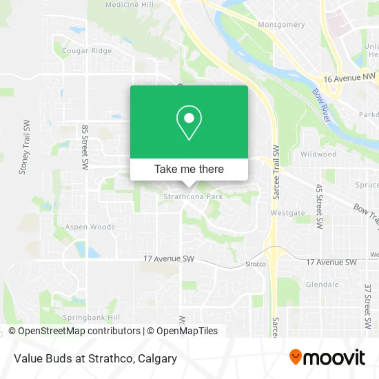 Value Buds at Strathco map