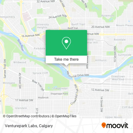 Venturepark Labs map