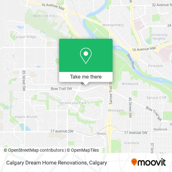 Calgary Dream Home Renovations map