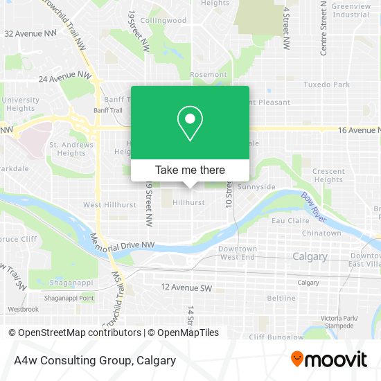 A4w Consulting Group map