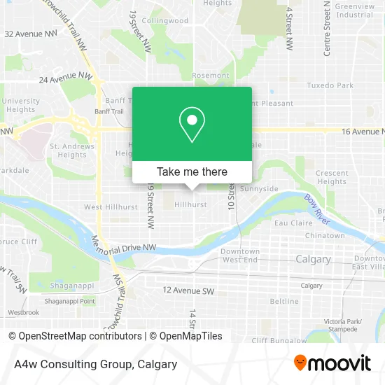 A4w Consulting Group map