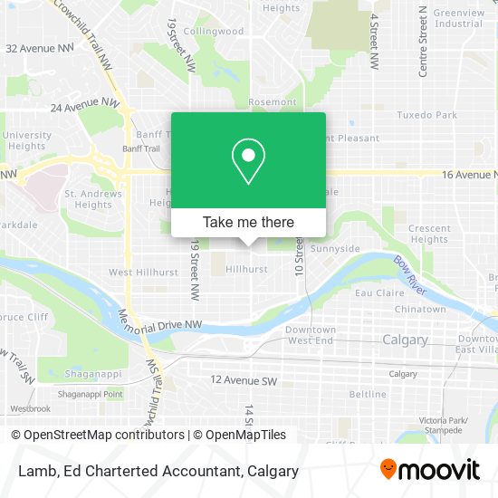 Lamb, Ed Charterted Accountant map