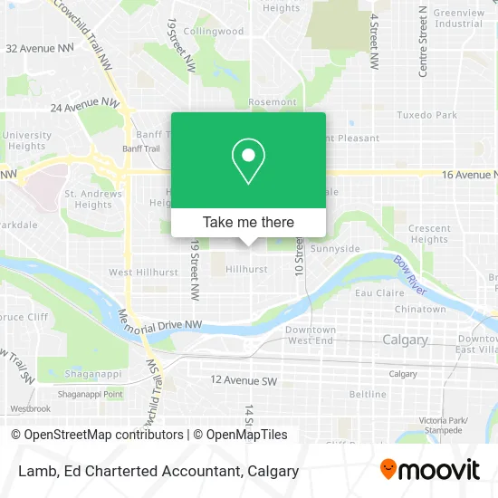 Lamb, Ed Charterted Accountant map