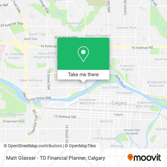 Matt Glasser - TD Financial Planner map