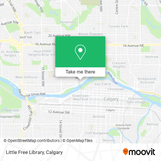 Little Free Library map