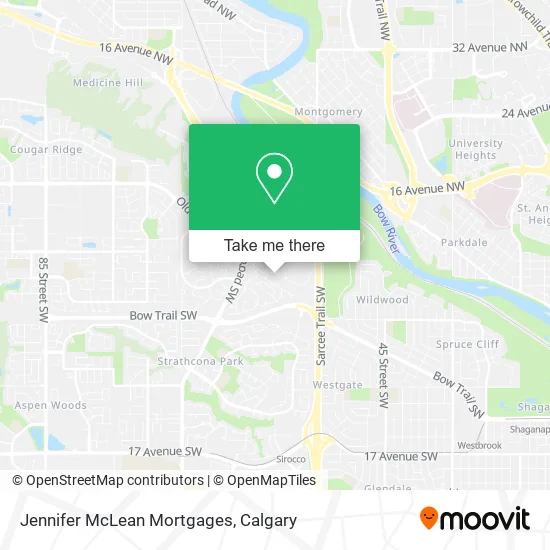 Jennifer McLean Mortgages map