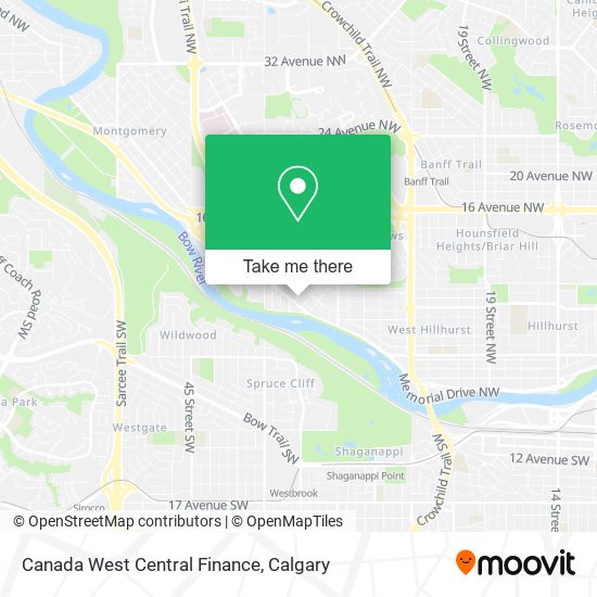 Canada West Central Finance plan