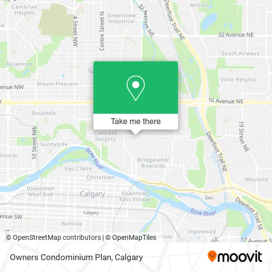 Owners Condominium Plan map