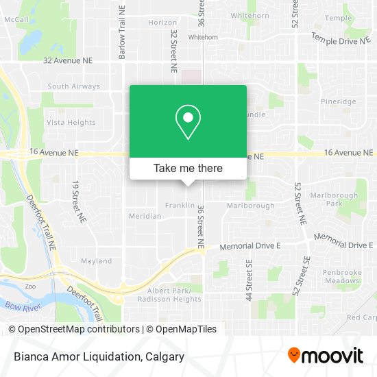 Bianca Amor Liquidation map
