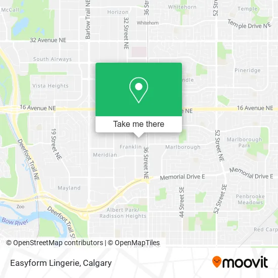 Easyform Lingerie map