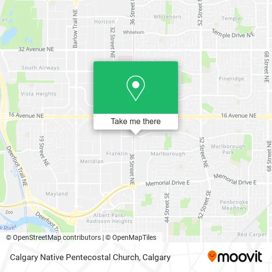 Calgary Native Pentecostal Church plan