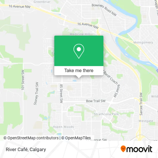River Café map