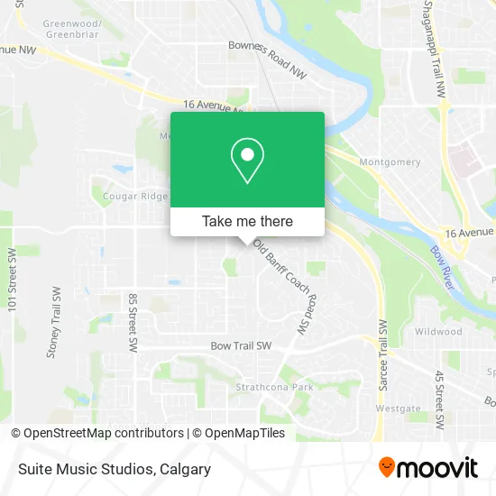 Suite Music Studios map