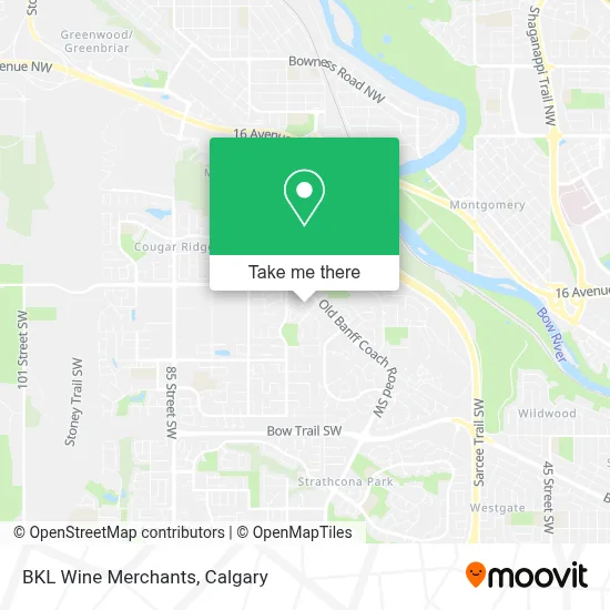 BKL Wine Merchants map