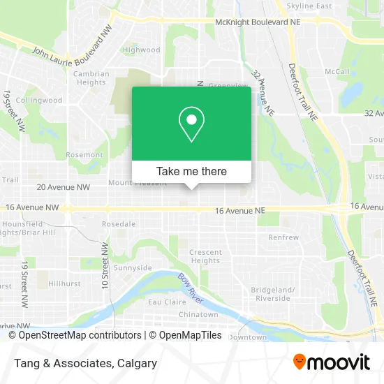 Tang & Associates map