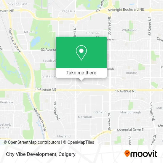 City Vibe Development map