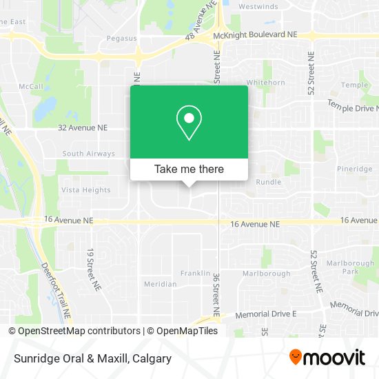 Sunridge Oral & Maxill map