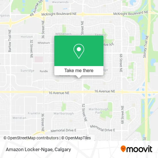 Amazon Locker-Ngae map
