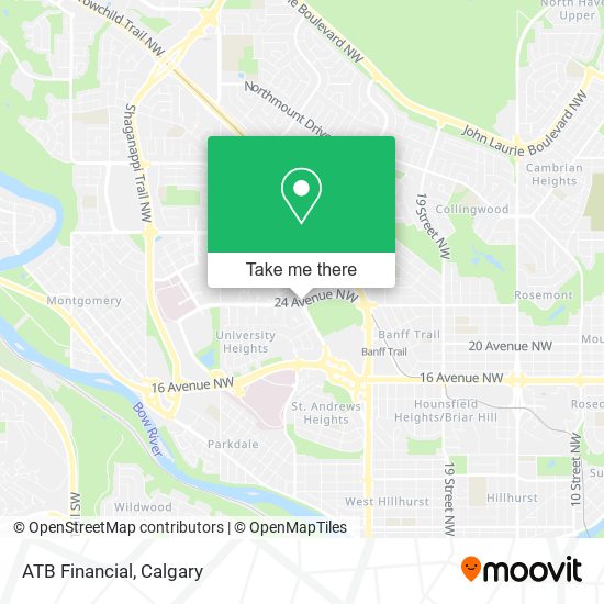 ATB Financial map