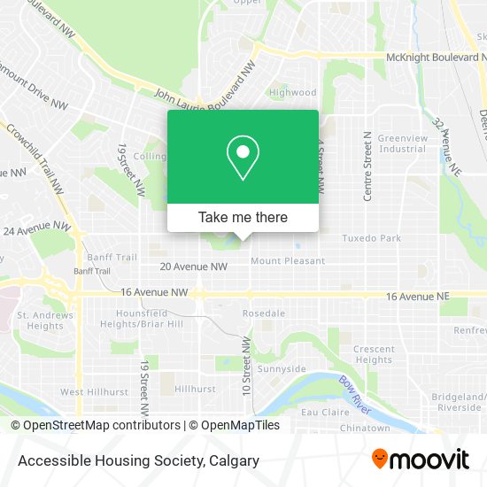 Accessible Housing Society map