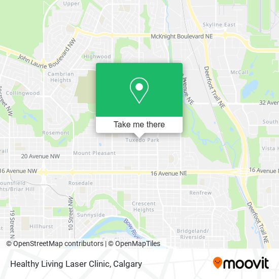 Healthy Living Laser Clinic map