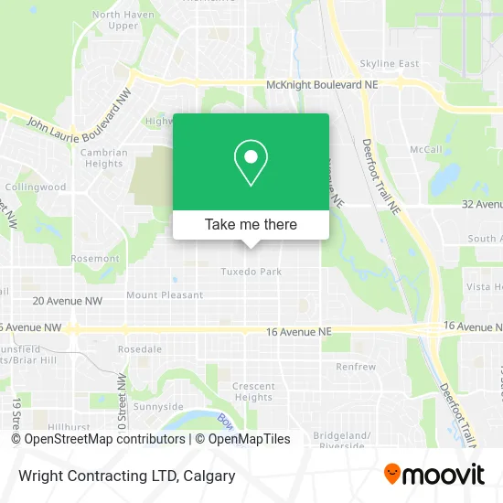 Wright Contracting LTD map