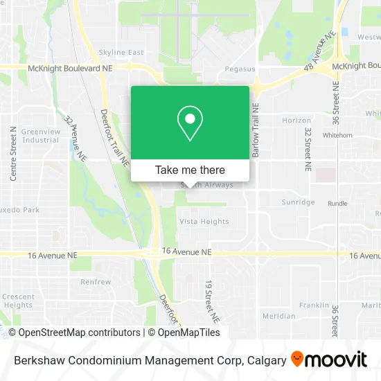 Berkshaw Condominium Management Corp map