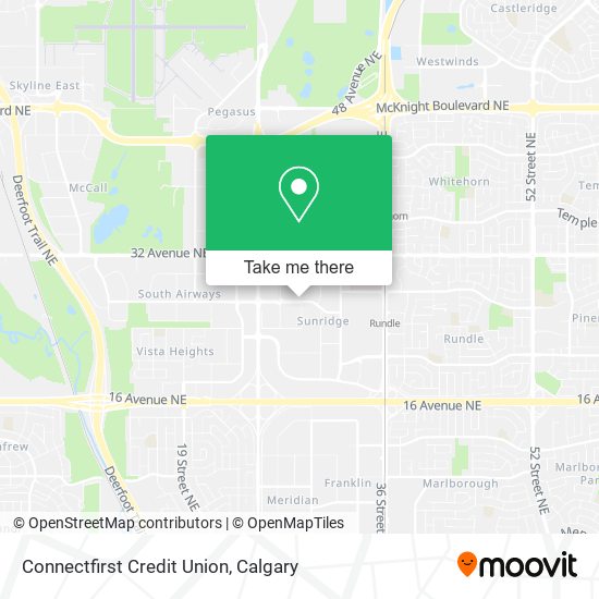 Connectfirst Credit Union map