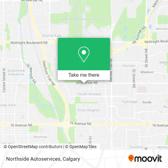 Northside Autoservices map