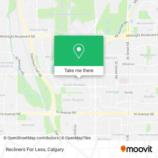 Recliners For Less map