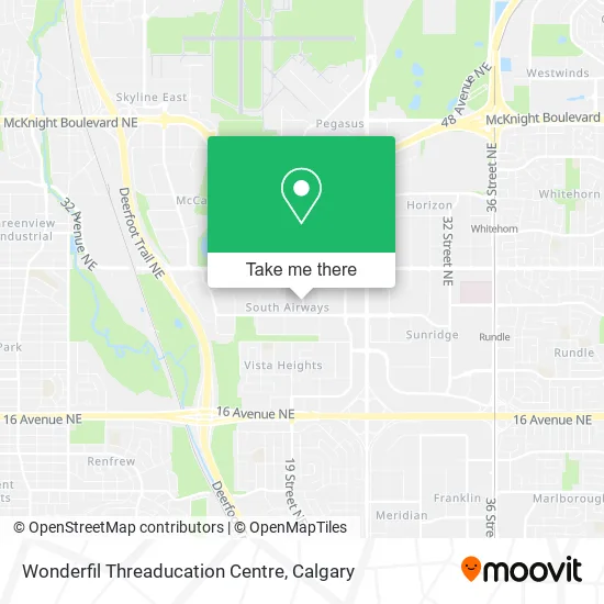 Wonderfil Threaducation Centre map