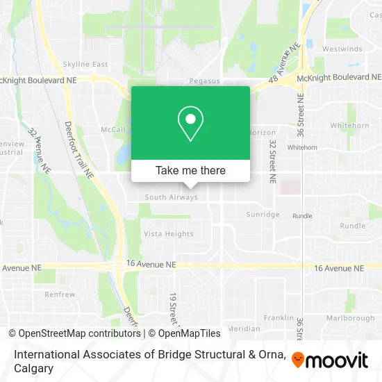 International Associates of Bridge Structural & Orna map