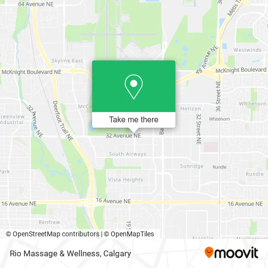 Rio Massage & Wellness map