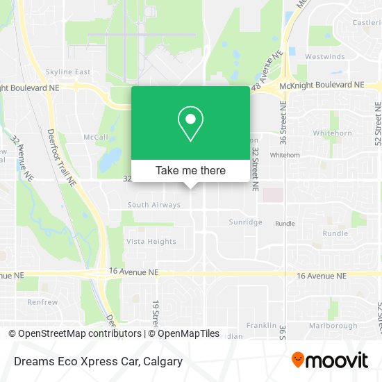 Dreams Eco Xpress Car map