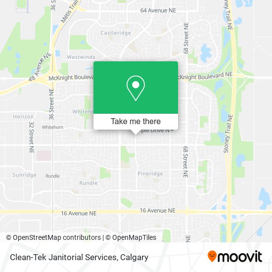 Clean-Tek Janitorial Services map