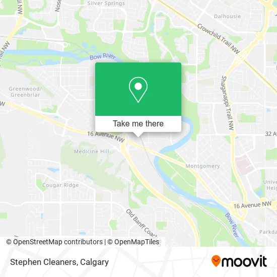 Stephen Cleaners map