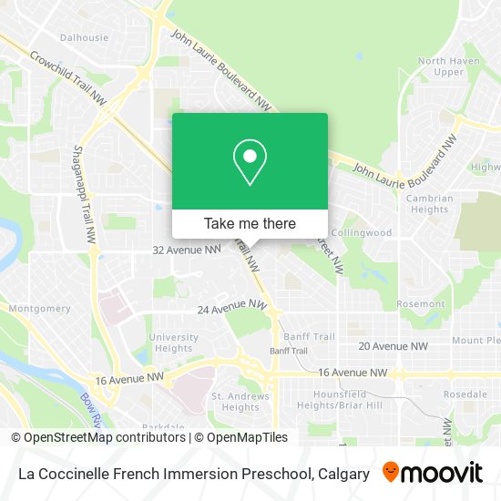 La Coccinelle French Immersion Preschool map