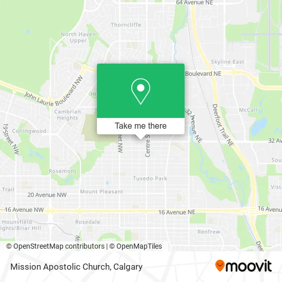 Mission Apostolic Church map
