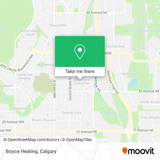 Boyce Heating map