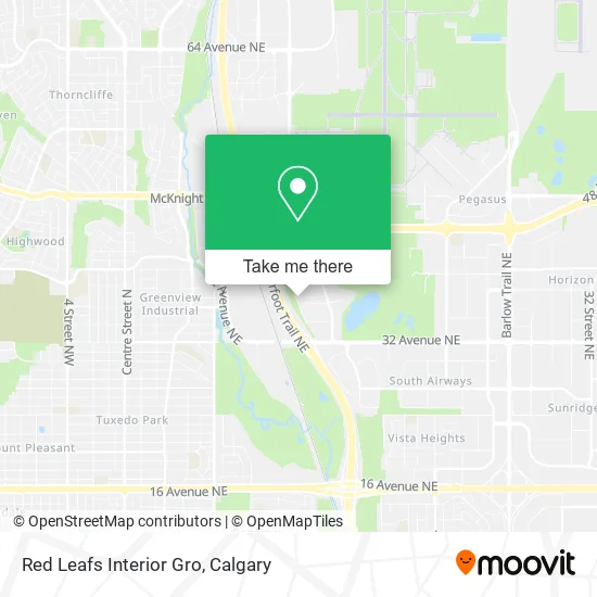 Red Leafs Interior Gro map